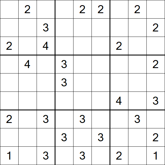 Sudoku Mine - Difficile