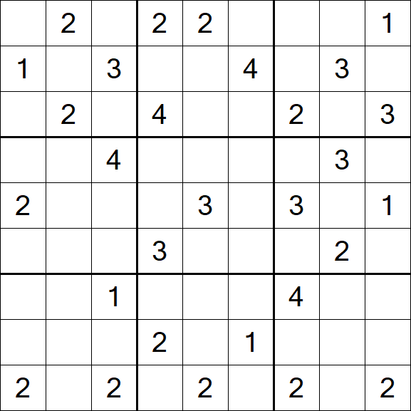 Sudoku Mine - Difficile