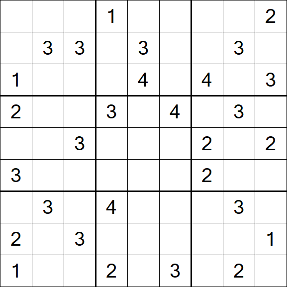 Sudoku Mine - Difficile