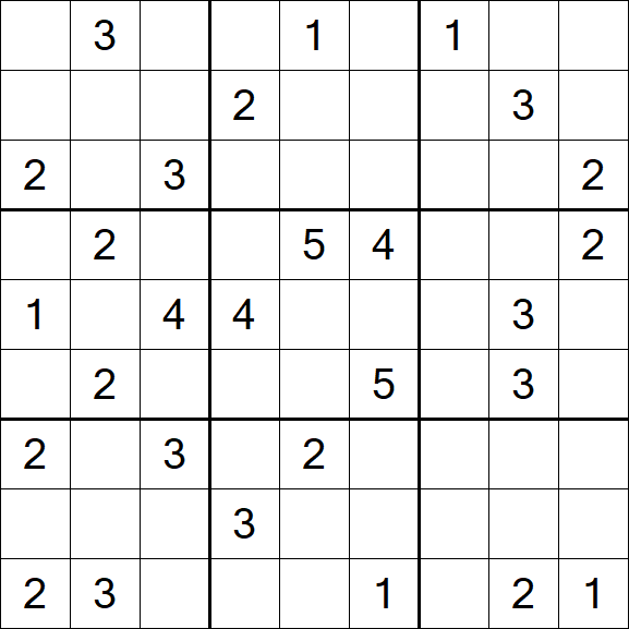 Sudoku Mine - Difficile
