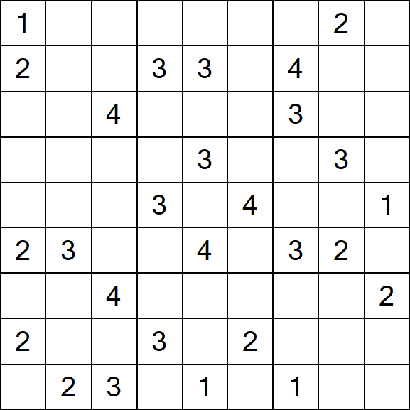 Sudoku Mine - Difficile