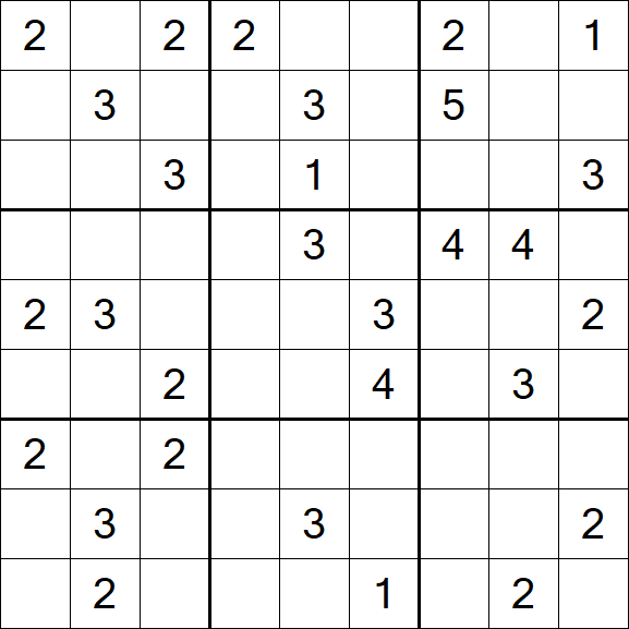 Sudoku Mine - Difficile