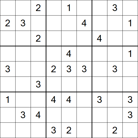 Sudoku Mine - Difficile
