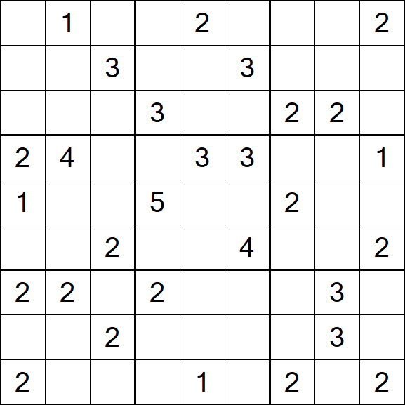Sudoku Mine - Difficile