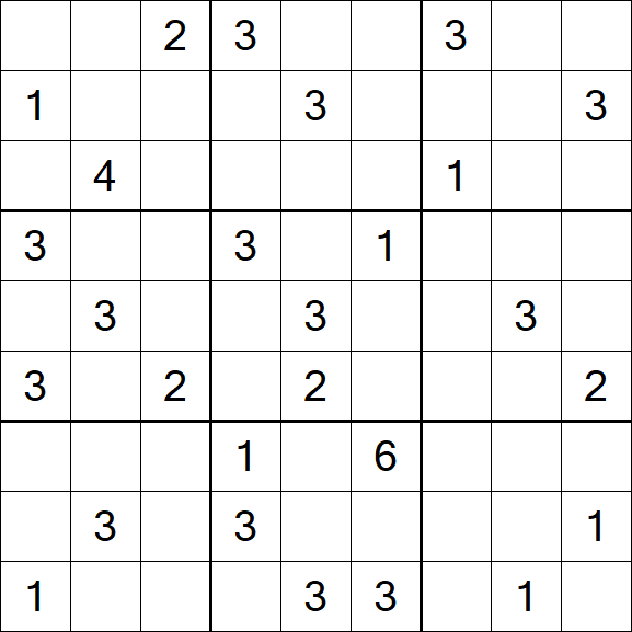 Sudoku Mine - Difficile