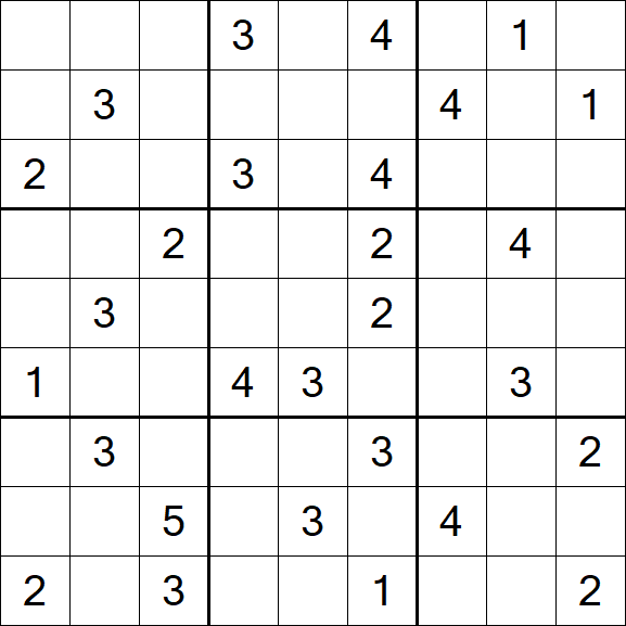 Sudoku Mine - Difficile