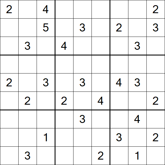 Sudoku Mine - Difficile
