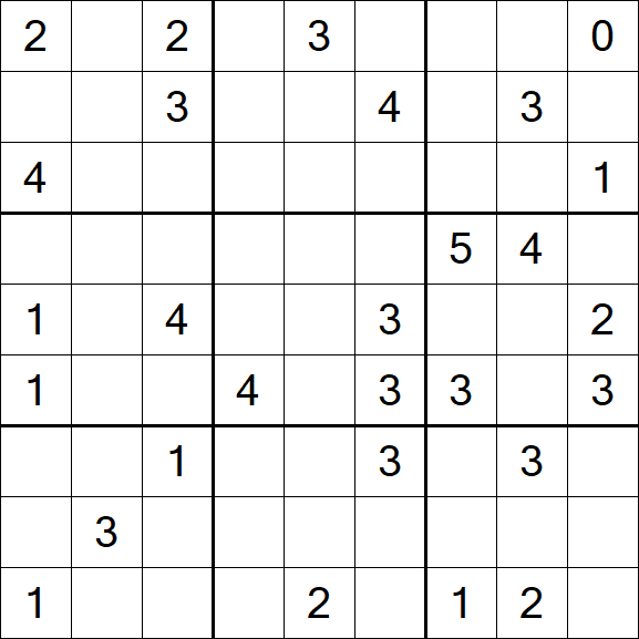 Sudoku Mine - Difficile
