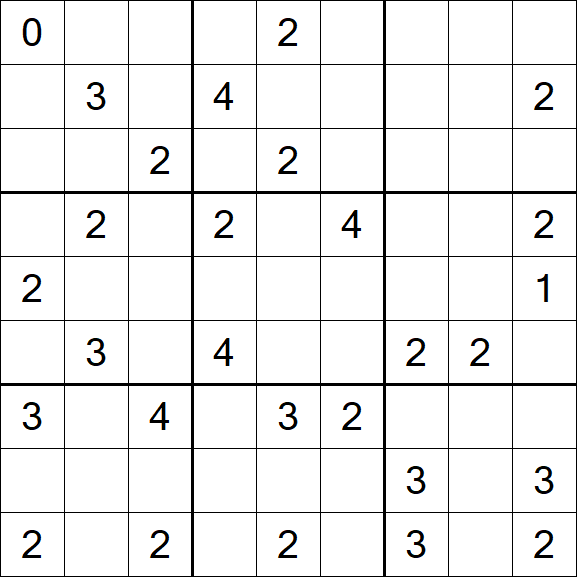 Sudoku Mine - Difficile