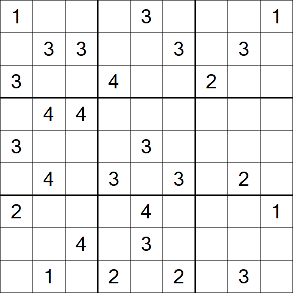 Sudoku Mine - Difficile