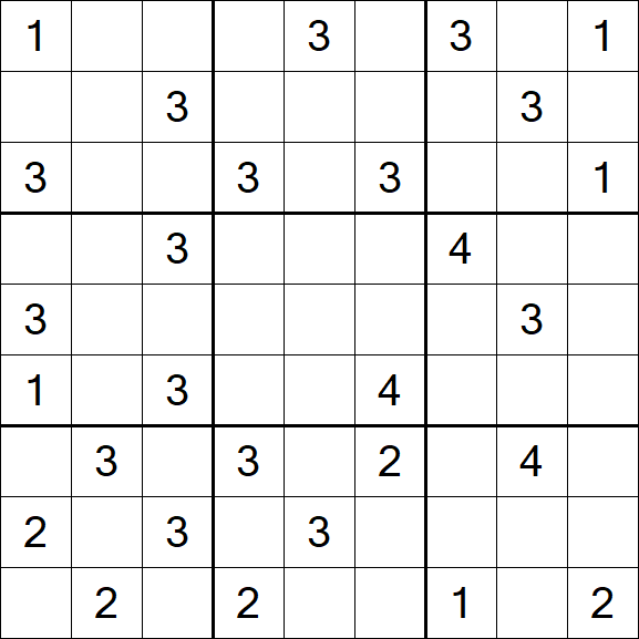 Sudoku Mine - Difficile
