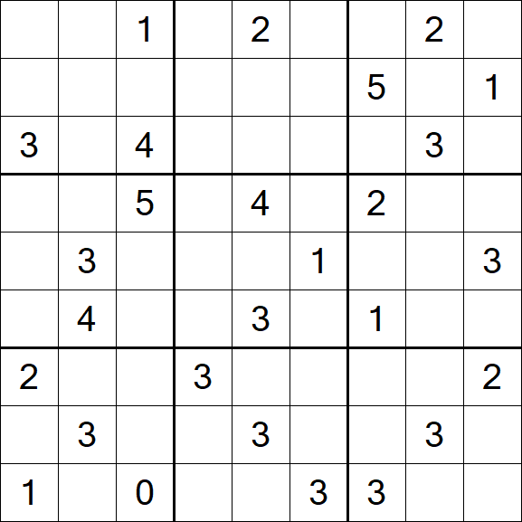 Sudoku Mine - Difficile