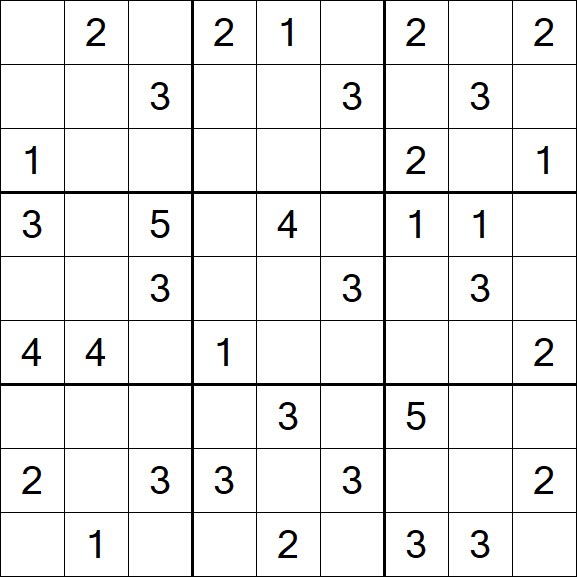 Sudoku Mine - Moyen