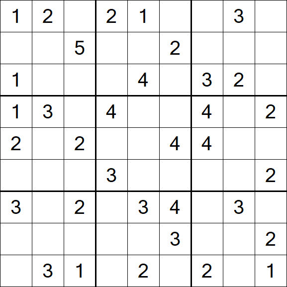 Sudoku Mine - Moyen
