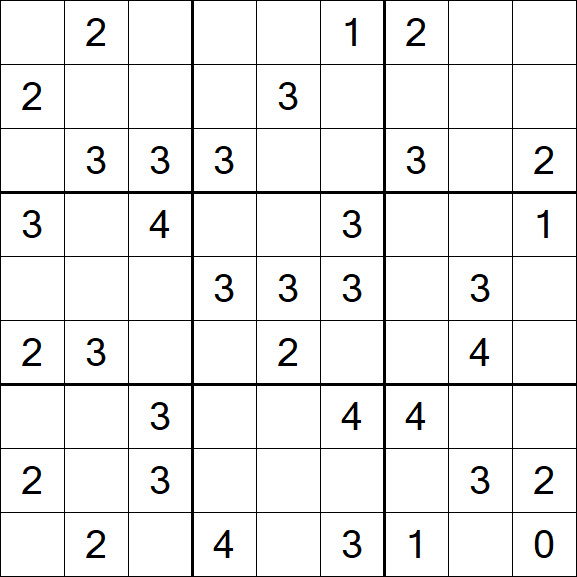 Sudoku Mine - Moyen
