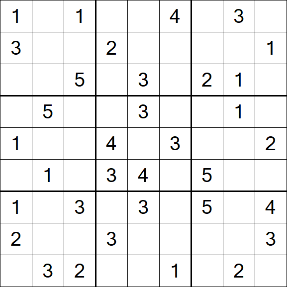 Sudoku Mine - Medium
