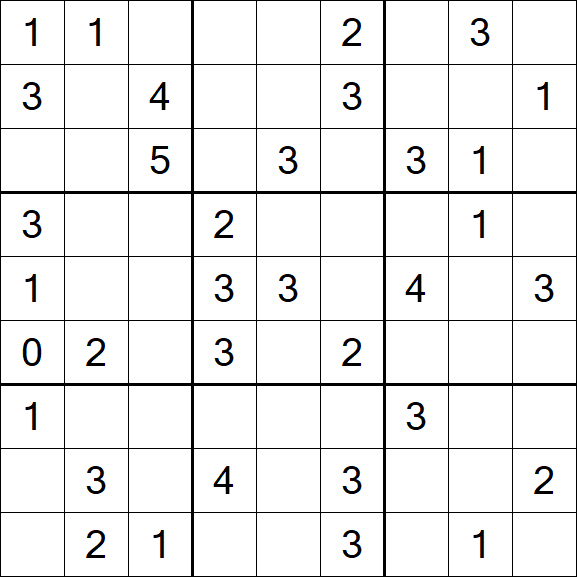 Sudoku Mine - Moyen