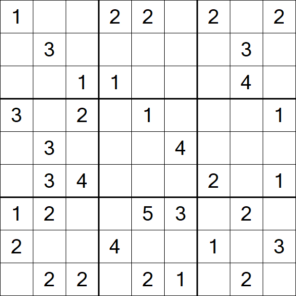Sudoku Mine - Moyen