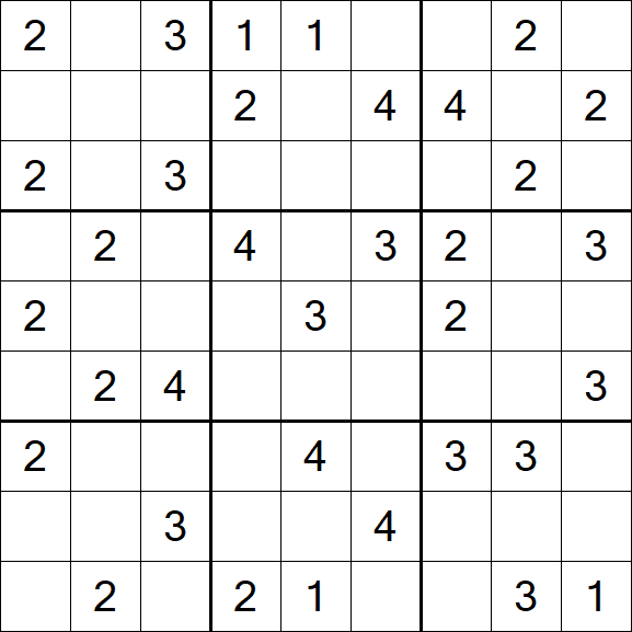 Sudoku Mine - Médio