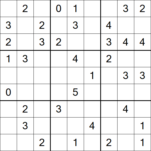 Sudoku Mine - Moyen