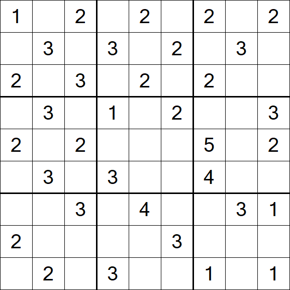 Sudoku Mine - Moyen