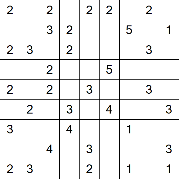 Sudoku Mine - Moyen
