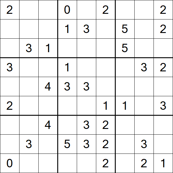 Sudoku Mine - Moyen