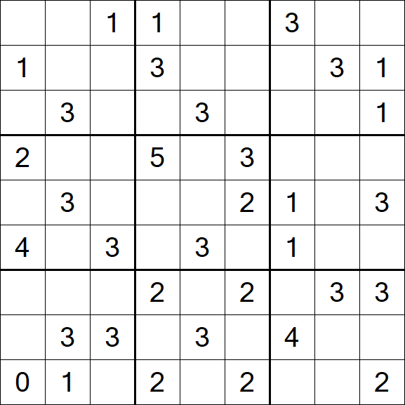 Sudoku Mine - Moyen