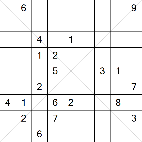 Sudoku X - Hard