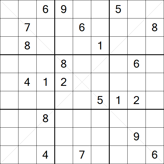 Sudoku X - Difícil