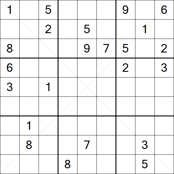 Sudoku X - Difícil