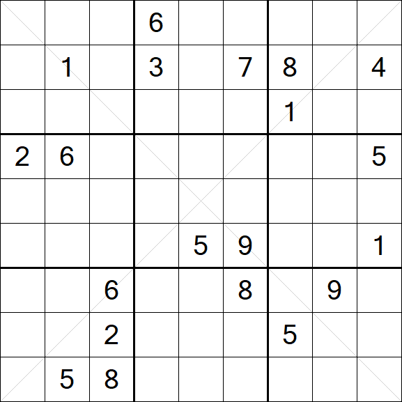Sudoku X - Difícil
