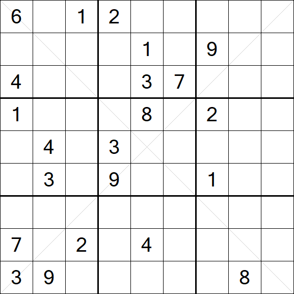Sudoku X - Hard