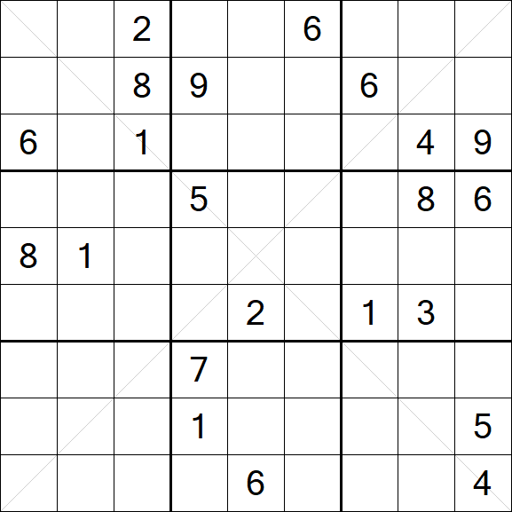 Sudoku X - Difícil
