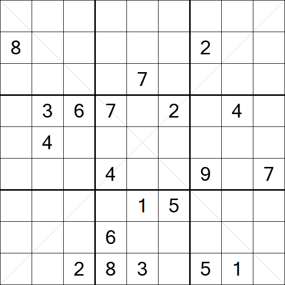 Sudoku X - Difícil