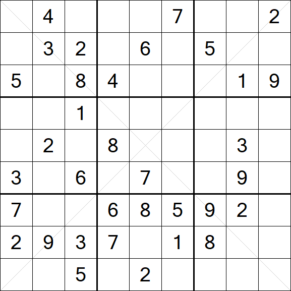 Sudoku X - Medium