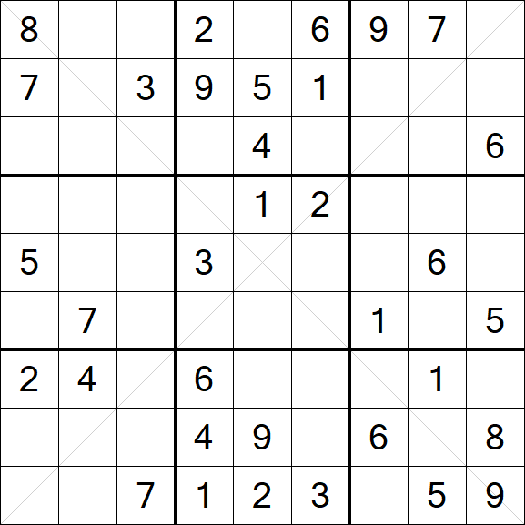 Sudoku X - Medium