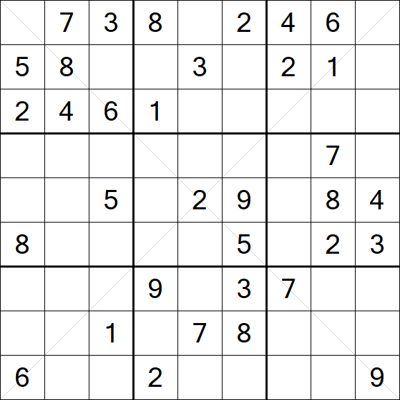 Sudoku X - Medium