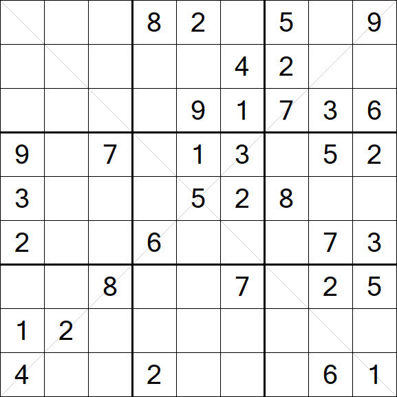 Sudoku X - Medium