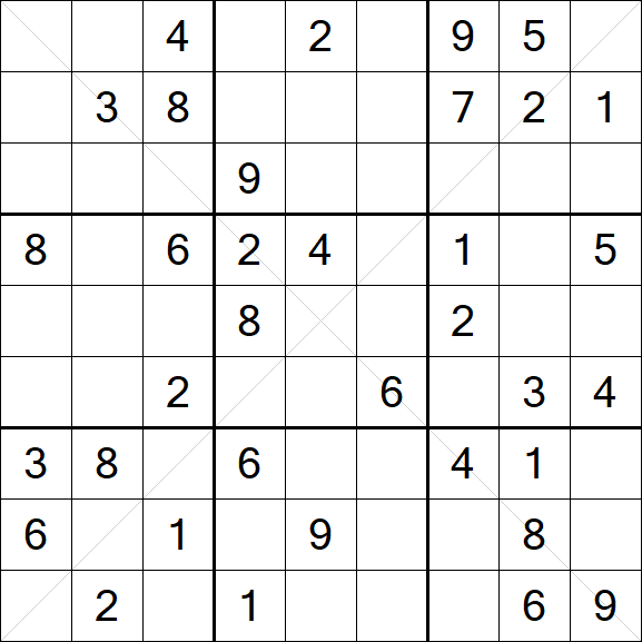 Sudoku X - Medium