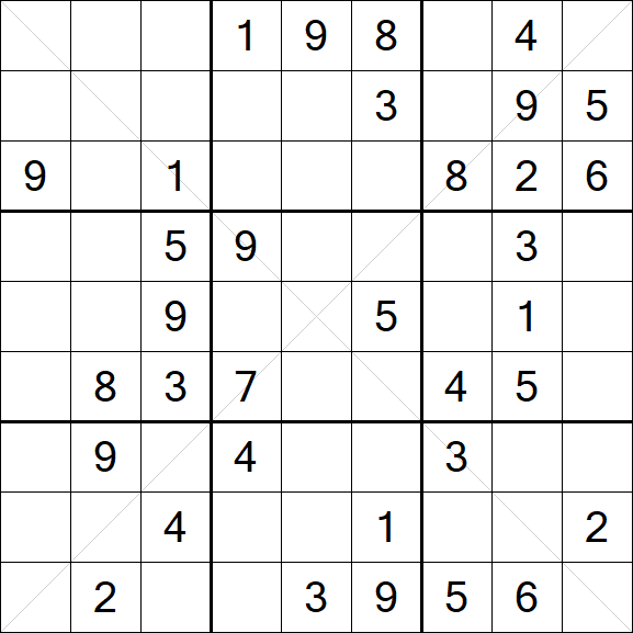 Sudoku X - Medio