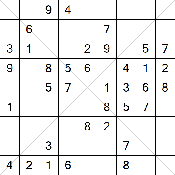 Sudoku X - Medium