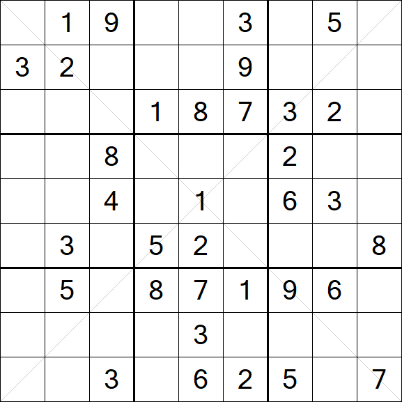 Sudoku X - Medium