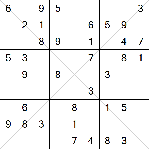 Sudoku X - Medium