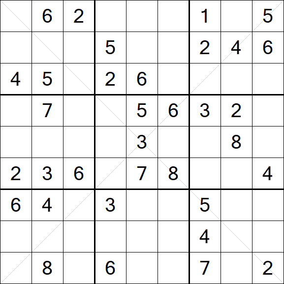 Sudoku X - Mittel