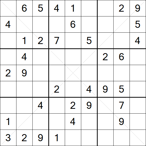 Sudoku X - Medium