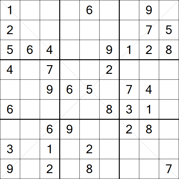 Sudoku X - Medium