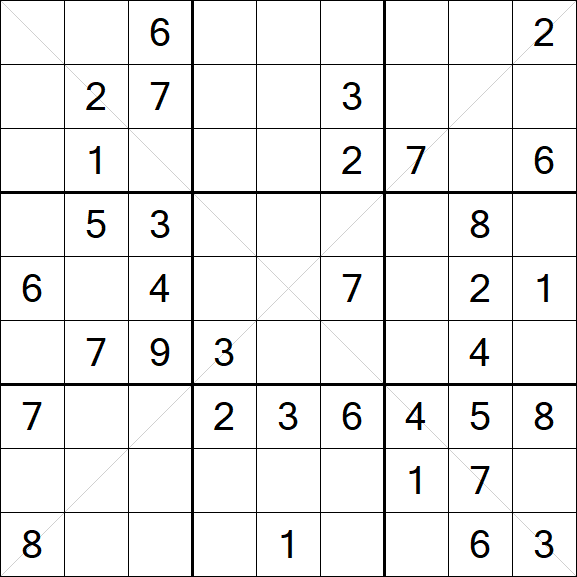 Sudoku X - Medium