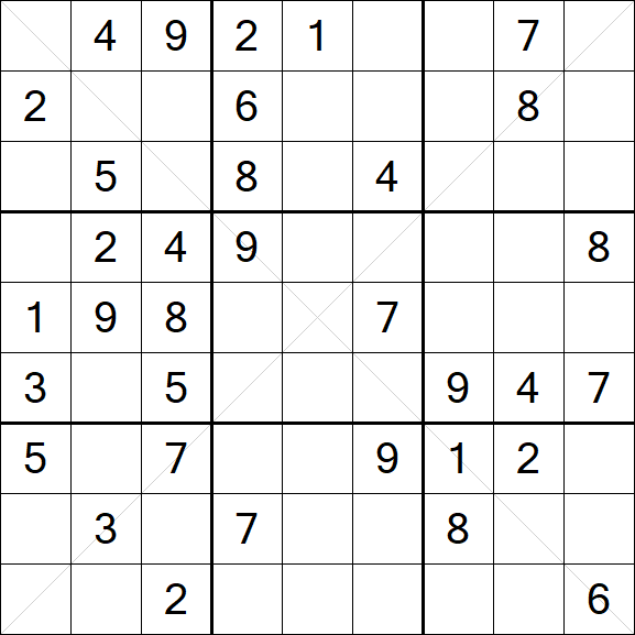 Sudoku X - Medium