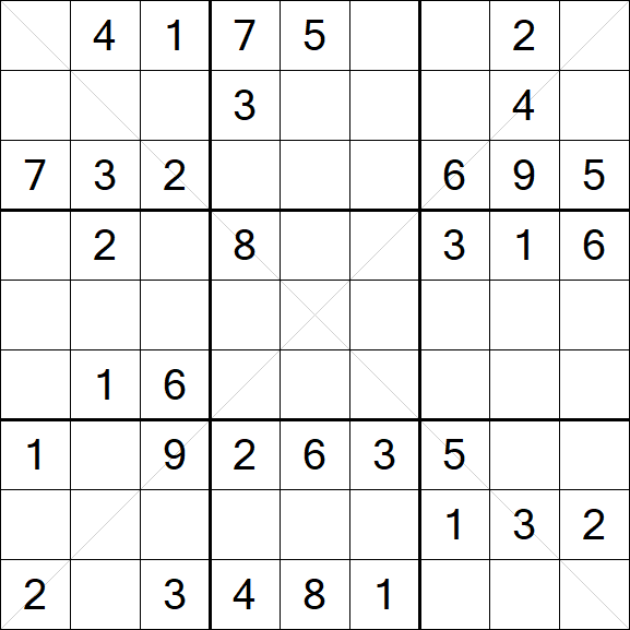 Sudoku X - Medium
